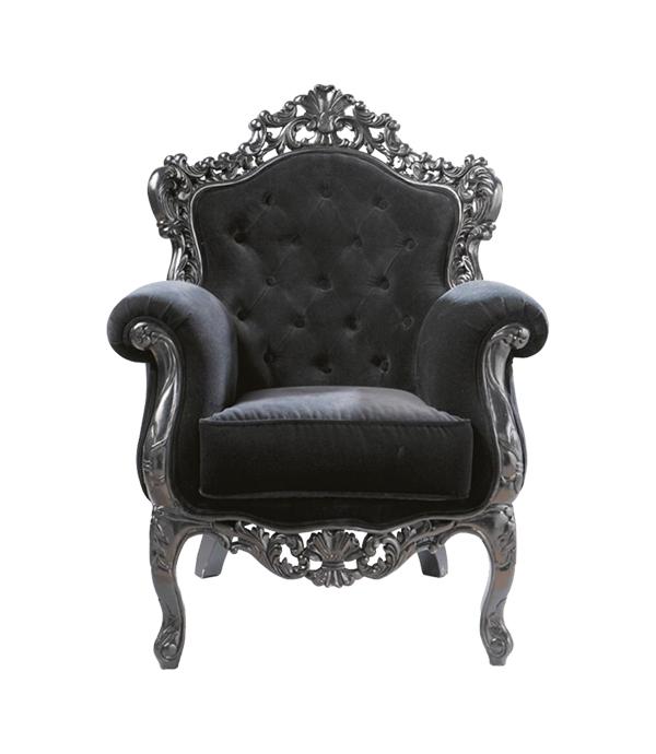 Black shine digital watch